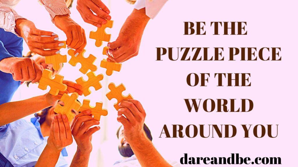 Puzzle Piece of the World