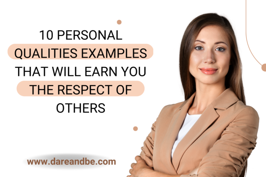 personal qualities examples